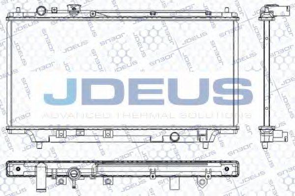 JDEUS RA0160161 Радіатор, охолодження двигуна