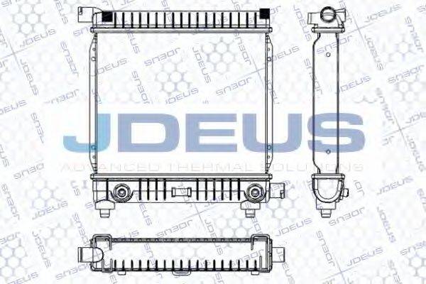 JDEUS RA0170140 Радіатор, охолодження двигуна