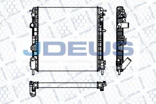 JDEUS RA0230650 Радіатор, охолодження двигуна