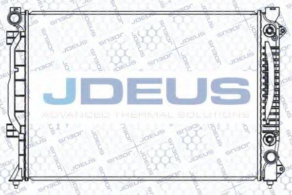 JDEUS 001M17 Радіатор, охолодження двигуна