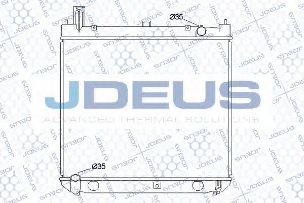 JDEUS 028M06 Радіатор, охолодження двигуна