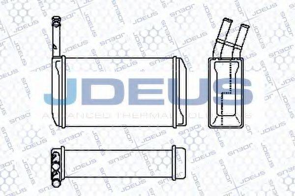 JDEUS RA2120230 Теплообмінник, опалення салону