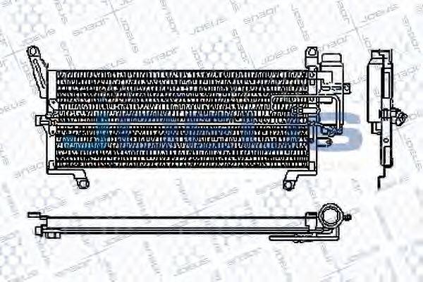 JDEUS RA7110331 Конденсатор, кондиціонер