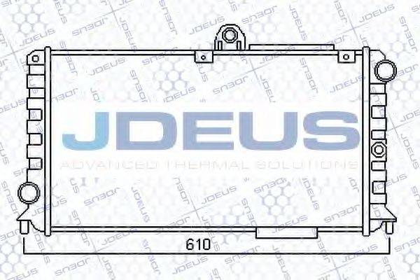 JDEUS 000V05 Радіатор, охолодження двигуна