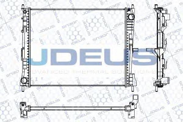 JDEUS RA0230870 Радіатор, охолодження двигуна