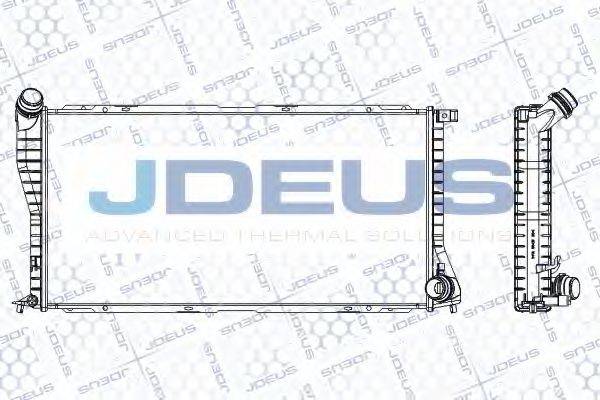 JDEUS RA0050740 Радіатор, охолодження двигуна