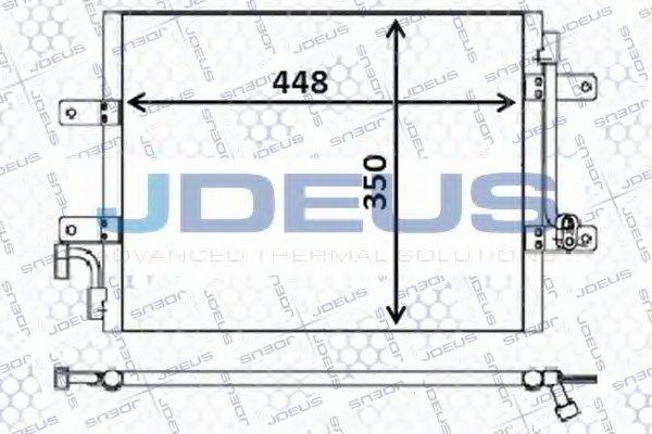 JDEUS 711M65 Конденсатор, кондиціонер