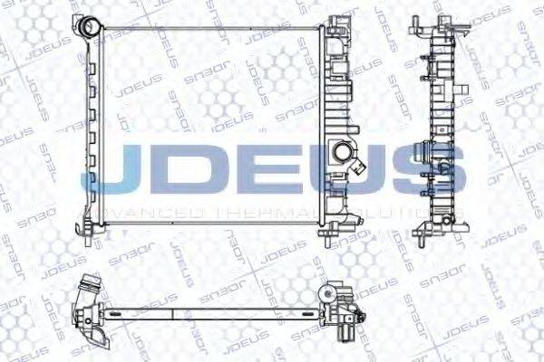 JDEUS 020M77 Радіатор, охолодження двигуна