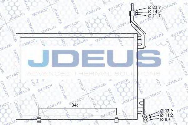 JDEUS 712M36 Конденсатор, кондиціонер