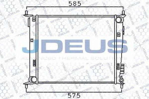 JDEUS 065M20 Радіатор, охолодження двигуна