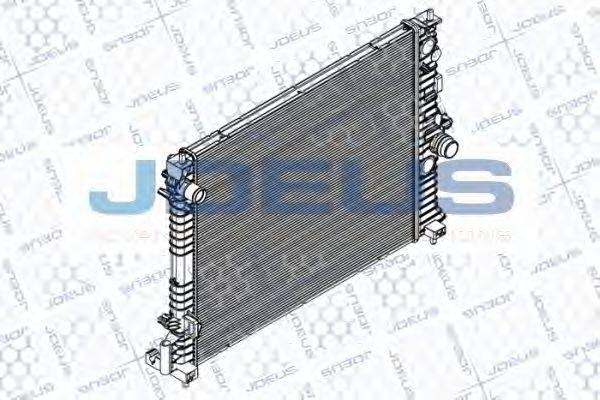 JDEUS RA0201170 Радіатор, охолодження двигуна