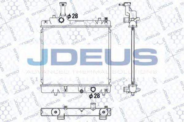 JDEUS 042M24 Радіатор, охолодження двигуна