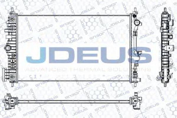 JDEUS RA0201160 Радіатор, охолодження двигуна