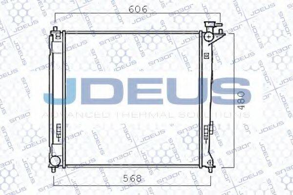 JDEUS 054M44 Радіатор, охолодження двигуна