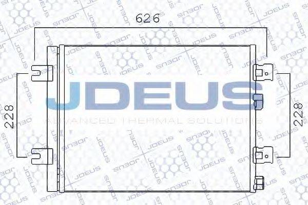 JDEUS 723M56 Конденсатор, кондиціонер