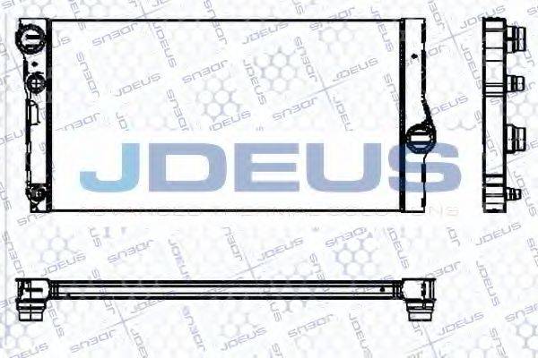 JDEUS 005M31 Радіатор, охолодження двигуна