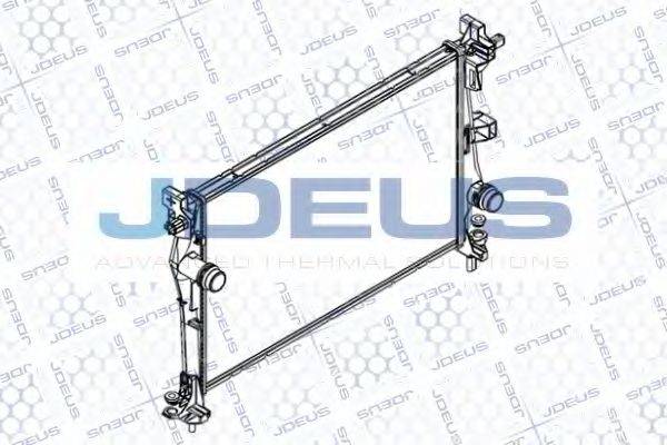 JDEUS RA0111400 Радіатор, охолодження двигуна