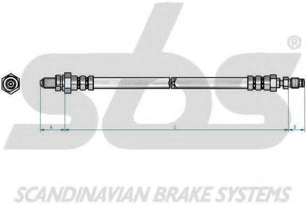 SBS 13308525144 Гальмівний шланг