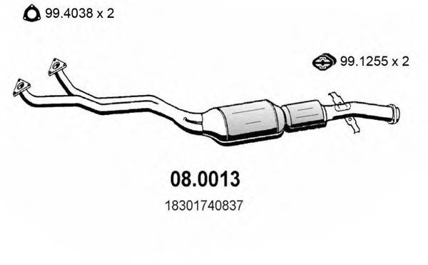ASSO 080013 Каталізатор