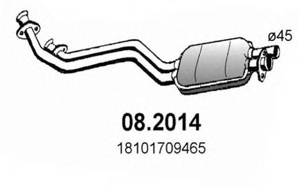 ASSO 082014 Передглушувач вихлопних газів