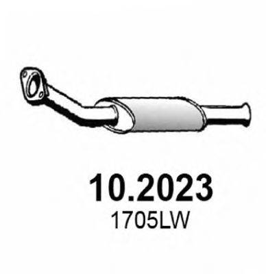 ASSO 102023 Передглушувач вихлопних газів