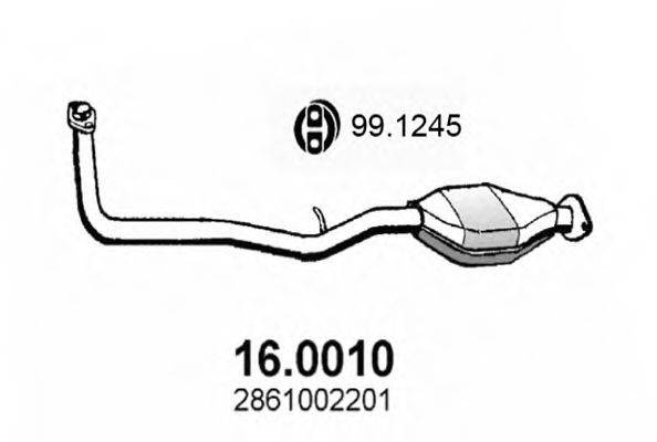 ASSO 160010 Каталізатор