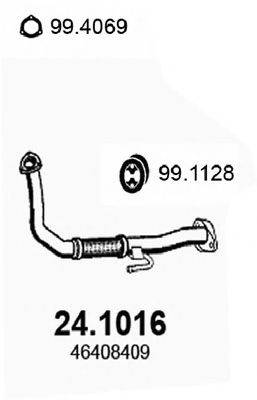 ASSO 241016 Труба вихлопного газу