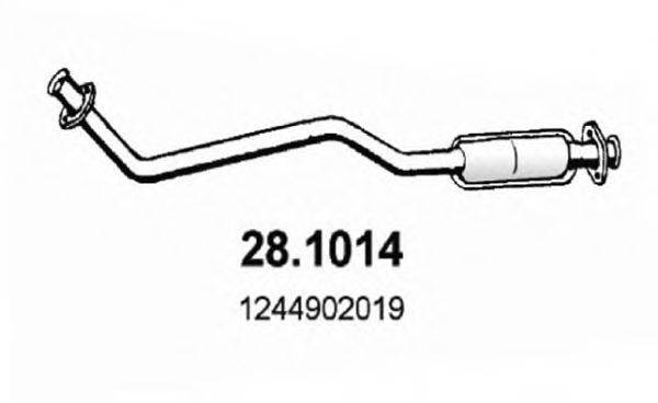 ASSO 281014 Труба вихлопного газу