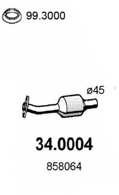 ASSO 340004 Каталізатор