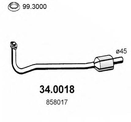 ASSO 340018 Каталізатор