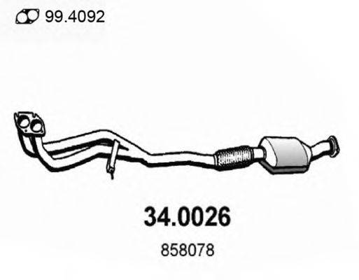 ASSO 340026 Каталізатор