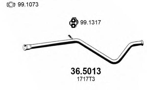 ASSO 365013 Труба вихлопного газу