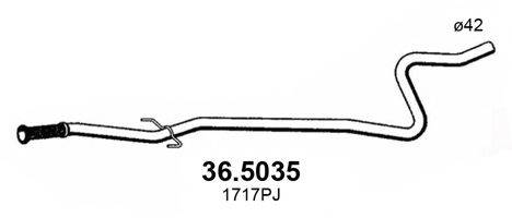 ASSO 365035 Труба вихлопного газу