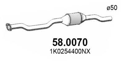 ASSO 580070 Каталізатор