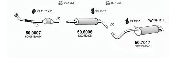 ASSO ART2917 Система випуску ОГ