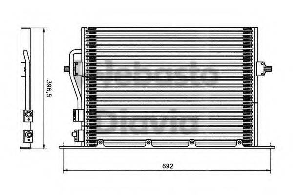 WEBASTO 82D0225112A Конденсатор, кондиціонер