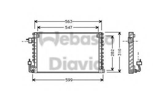 WEBASTO 82D0225173A Конденсатор, кондиціонер