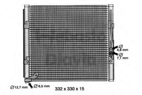 WEBASTO 82D0225279A Конденсатор, кондиціонер