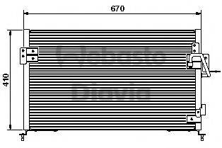 WEBASTO 82D0225443A Конденсатор, кондиціонер