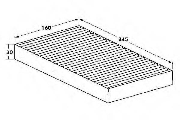 WEBASTO 82D0325048A Фільтр, повітря у внутрішньому просторі