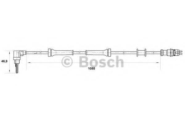 BOSCH 0265007034 Датчик, частота обертання колеса