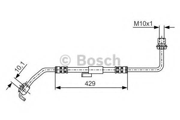 BOSCH 1987476511 Гальмівний шланг