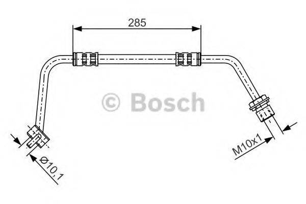 BOSCH 1987476514 Гальмівний шланг