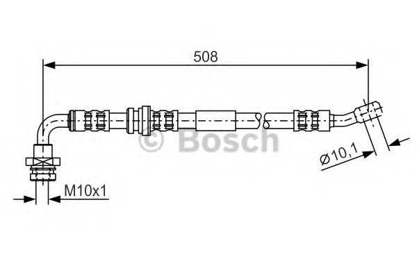 BOSCH 1987476932 Гальмівний шланг