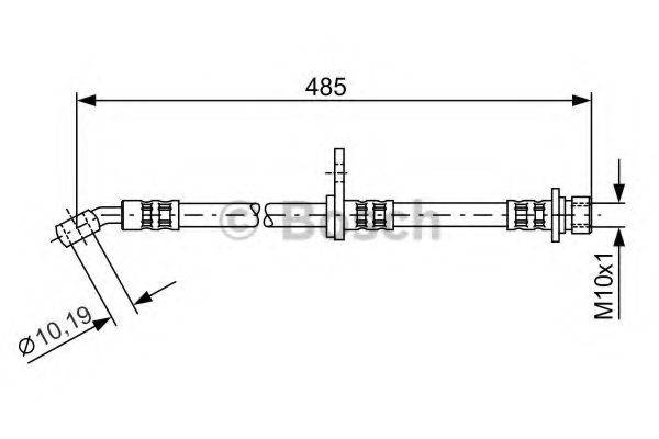 BOSCH 1987481107 Гальмівний шланг