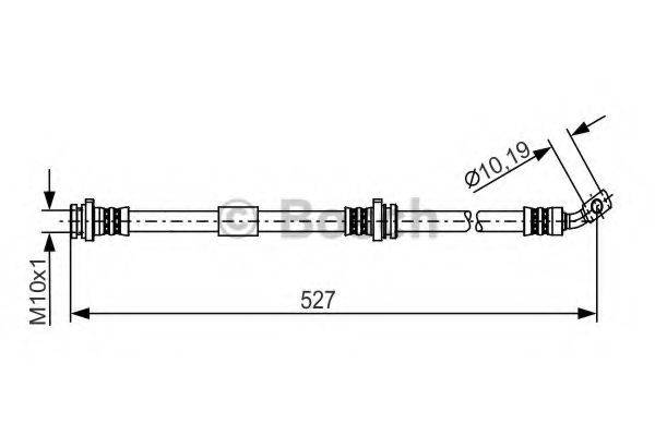 BOSCH 1987481226 Гальмівний шланг