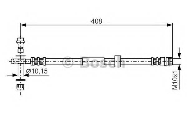BOSCH 1987481323 Гальмівний шланг