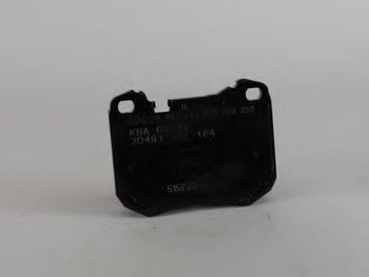 BOSCH 0986424053 Комплект гальмівних колодок, дискове гальмо