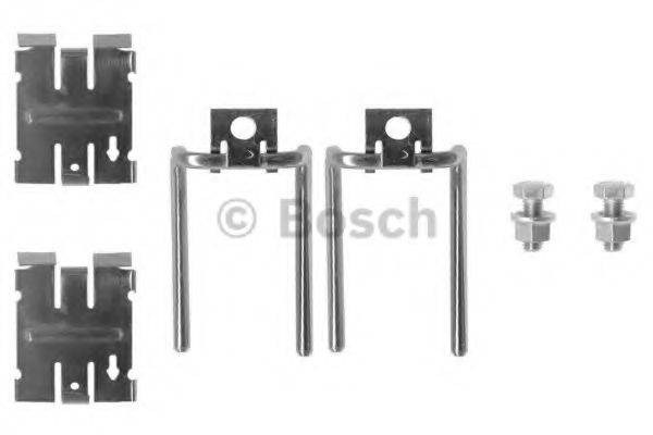 BOSCH 1987474043 Комплектуючі, колодки дискового гальма