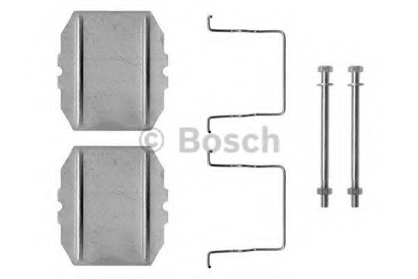 BOSCH 1987474110 Комплектуючі, колодки дискового гальма